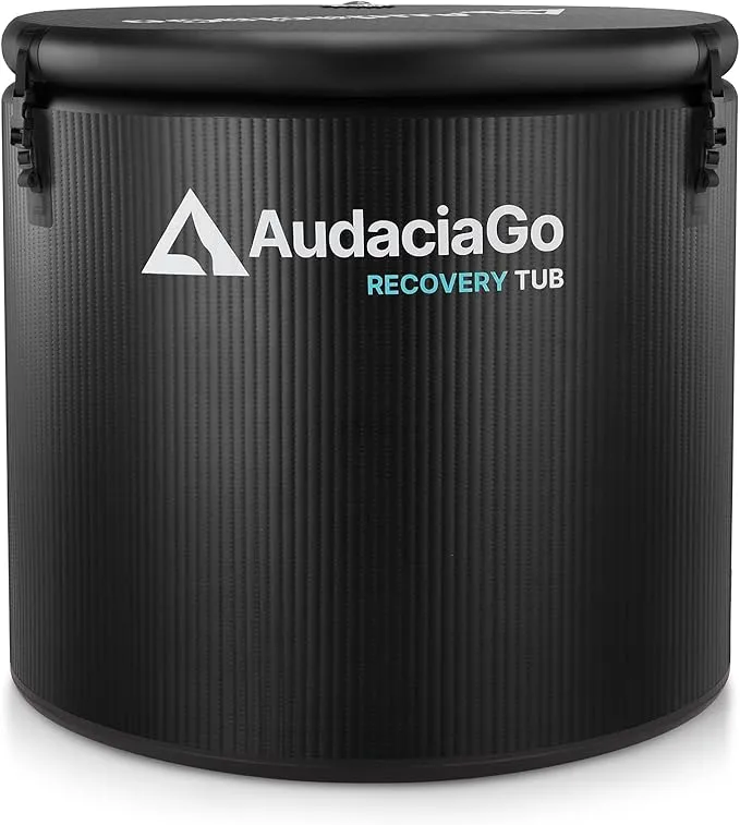 XXL 186-gallon ice bath with large capacity suitable for taller users